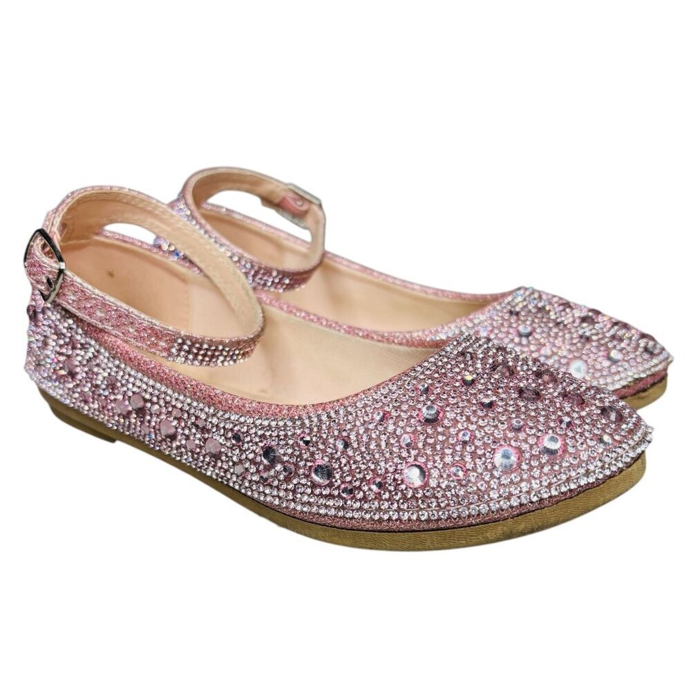 Link Mariana Jeweled Dress Shoes Girl Size 1